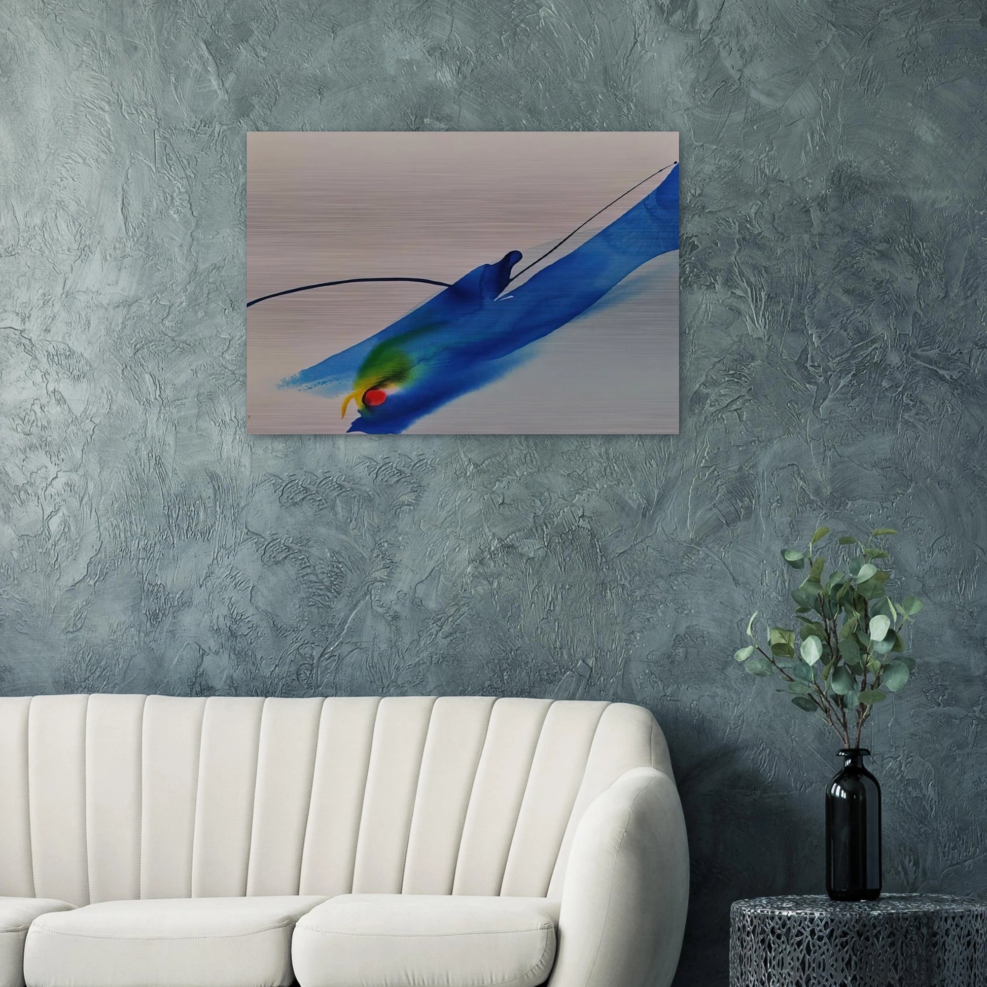 Phenomena Calling - Paul Jenkins Brushed Aluminum Print - 70x100 cm / 28x40 inches | Paul Jenkins Aluminum Print | Paul Jenkins Prints