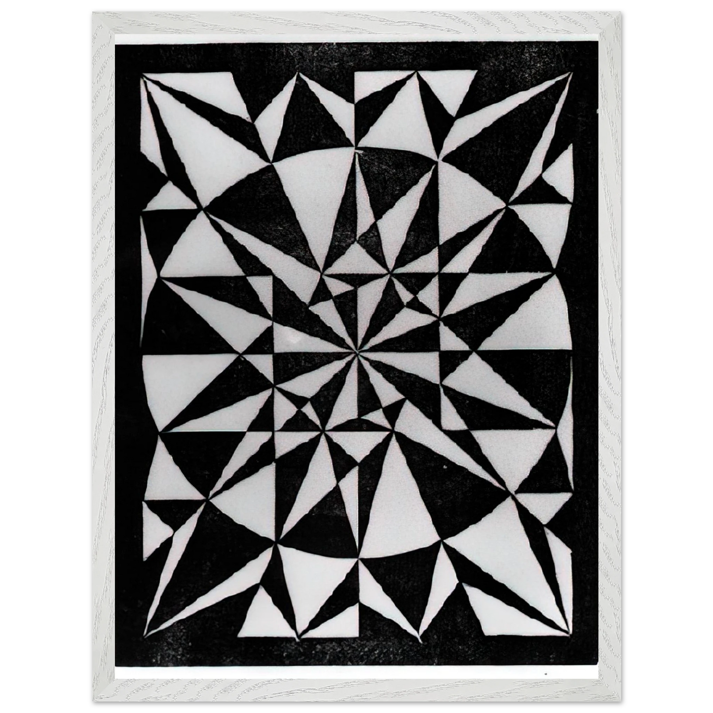 MC Escher - FLOR DE PASCUA BEAUTIFUL Wall Art - 30x40 cm / 12x16 inches - Fine Art Poster - -