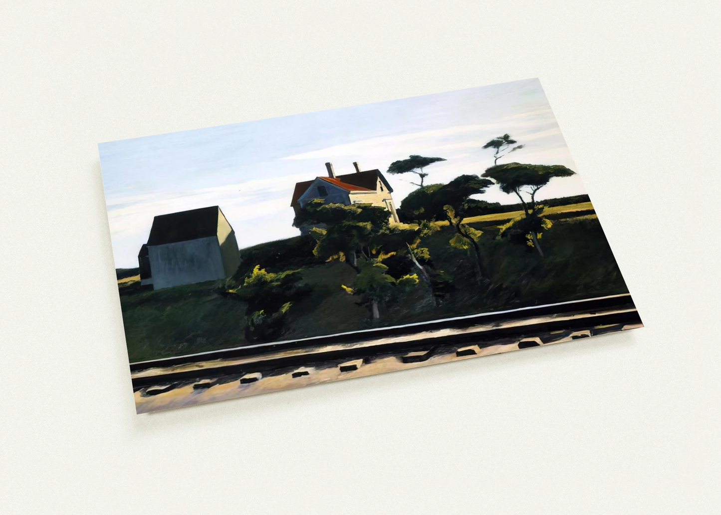 New York, New Haven and Hartford By Edward Hopper Pack of 10 Post Cards | Edward Hopper Post Cards | A6 (10.5 x 14.8 cm) - 4.1 x 5.8 inches