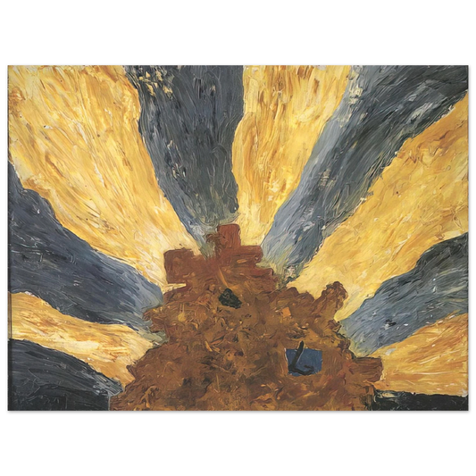 Forrest Bess - Untitled - 1948  75x100 cm / 30x40inches Fine Art Poster
