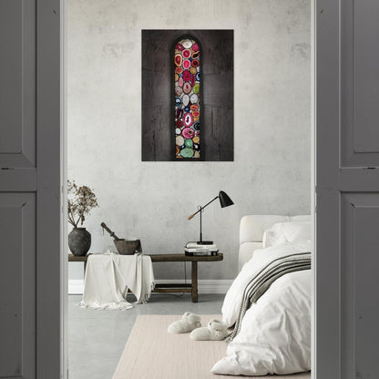 AHATFENSTER 2009 2 - Sigmar Polke Brushed Aluminum Print - 70x100 cm / 28x40 inches | Sigmar Polke Aluminum Print | Sigmar Polke Prints