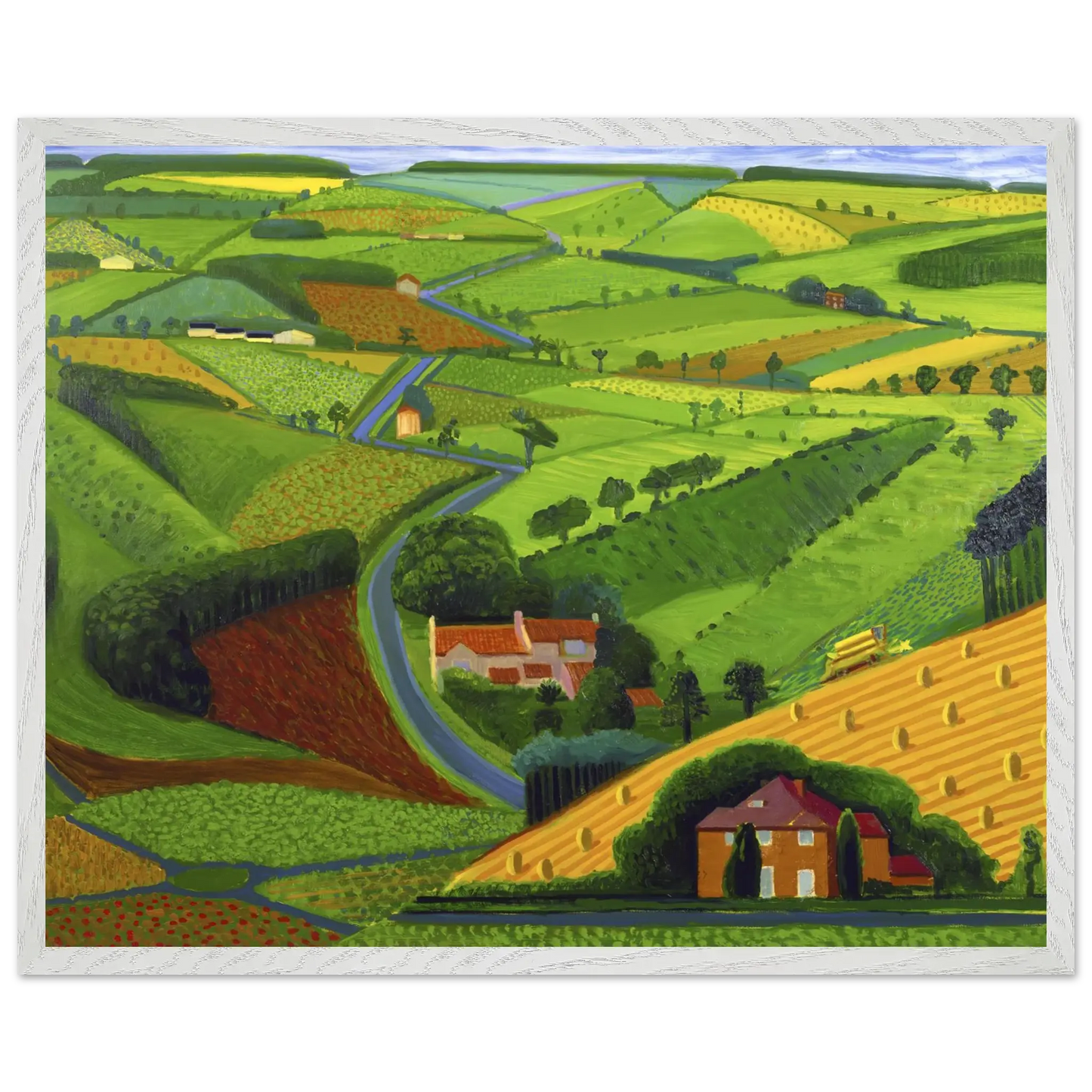 David Hockney - David Hockney Wall art - 21x29.7 cm / 8x12" - Fine Art Poster - -