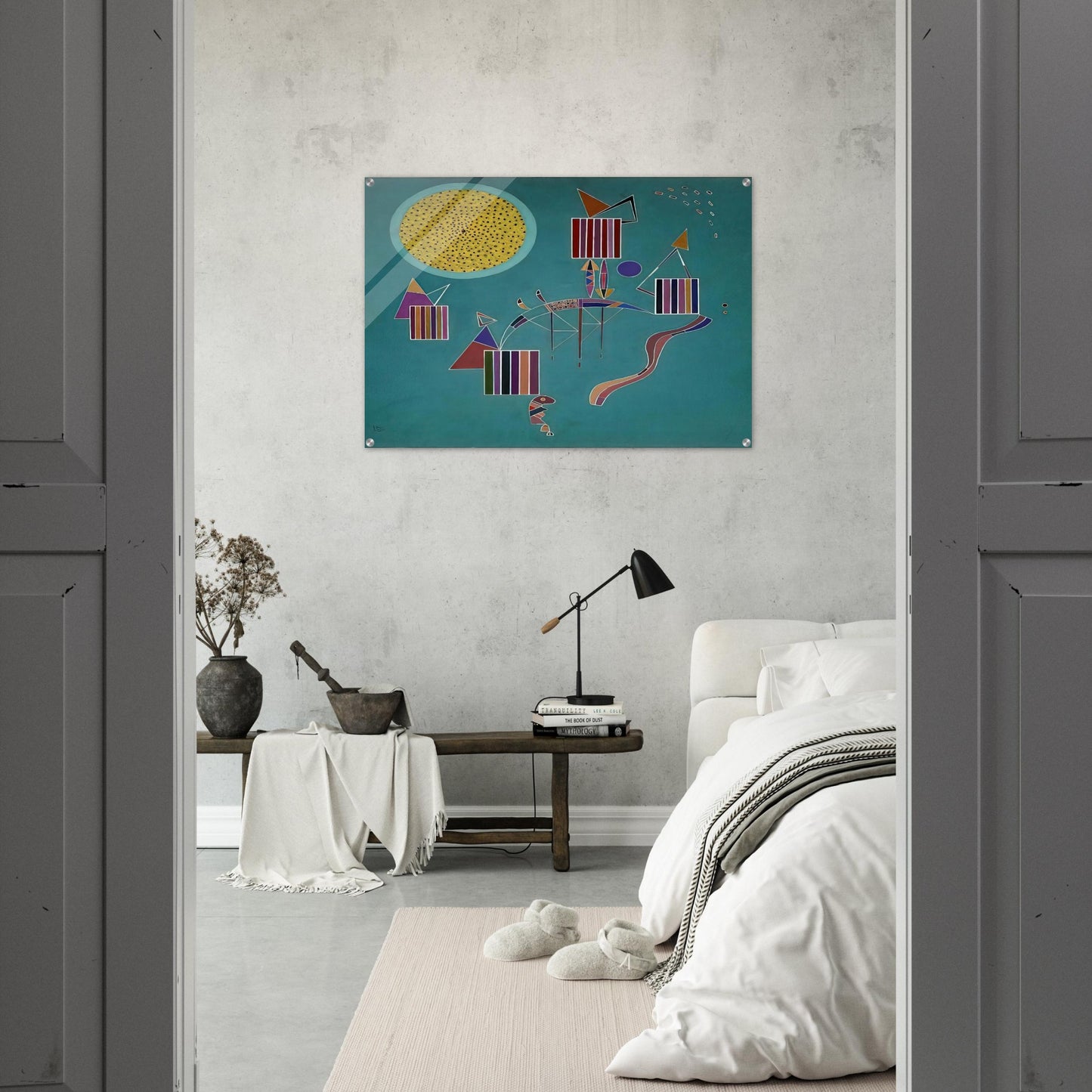 INTIME MESSAGE 1942 - Wassily Kandinsky Acrylic Print - 70x100 cm / 28x40″ inches