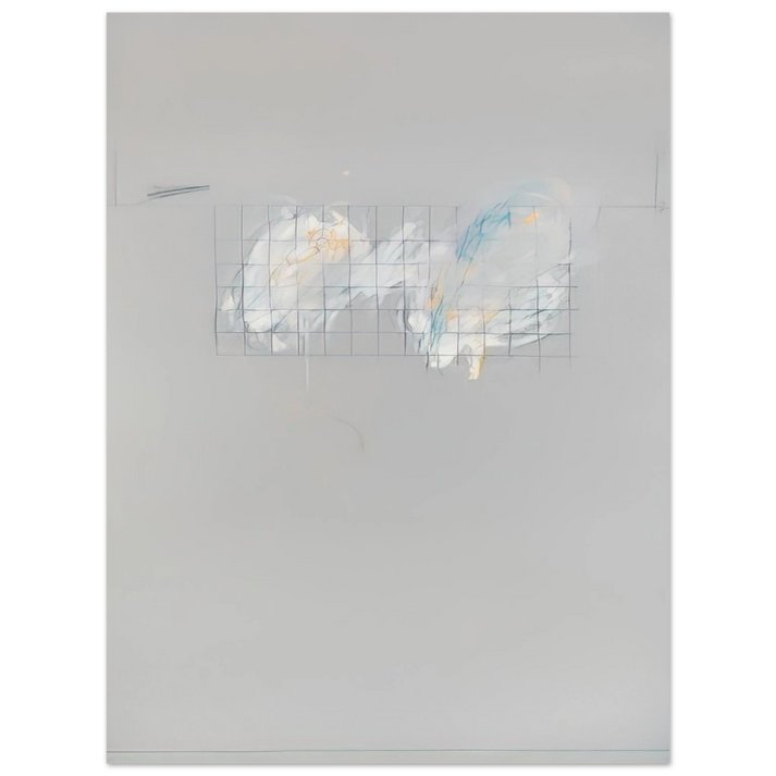 Cy Twombly - Nine Discourses on Commodus, Part I  75x100 cm / 30x40inches Fine Art Poster