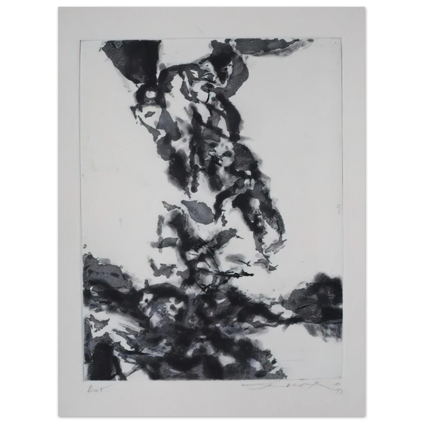 Zao Wou-Ki - THE PROPHET 1992  75x100 cm / 30x40inches Fine Art Poster