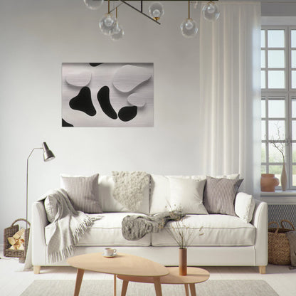 Constellation According to the Laws of Chance - Jean Arp Brushed Aluminum Print - 70x100 cm / 28x40 inches | Jean Arp Aluminum Print | Jean Arp Prints