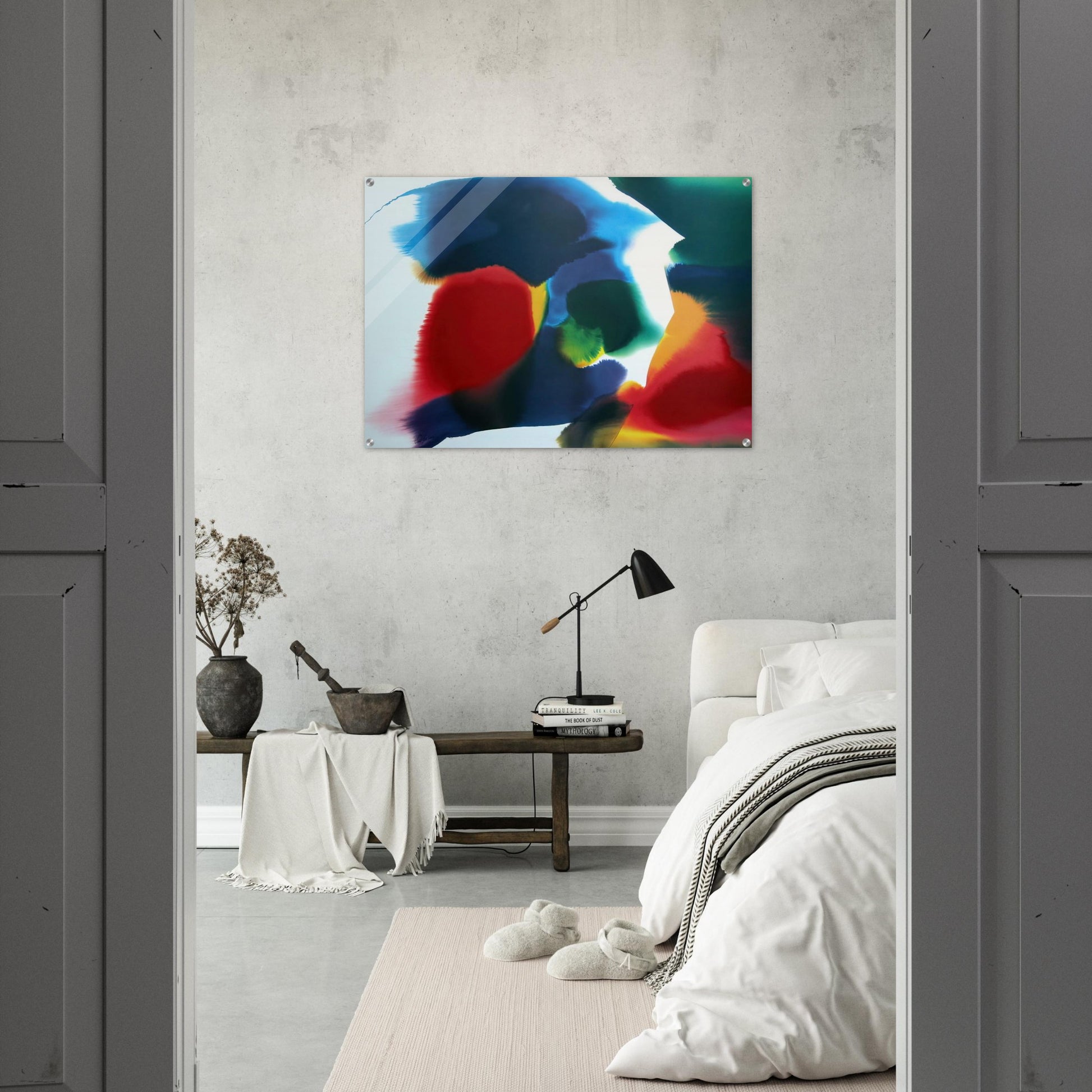 Phenomena Sherman Vortex - Paul Jenkins Acrylic Print - 70x100 cm / 28x40″ inches