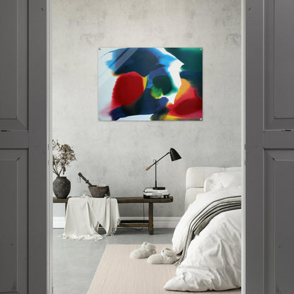 Phenomena Sherman Vortex - Paul Jenkins Acrylic Print - 70x100 cm / 28x40″ inches