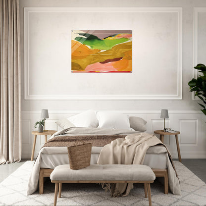 Nature Abhors a Vacuum, 1973- - Helen Frankenthaler Acrylic Print - 70x100 cm / 28x40″ inches | Helen Frankenthaler Wall Art | Helen Frankenthaler Prints