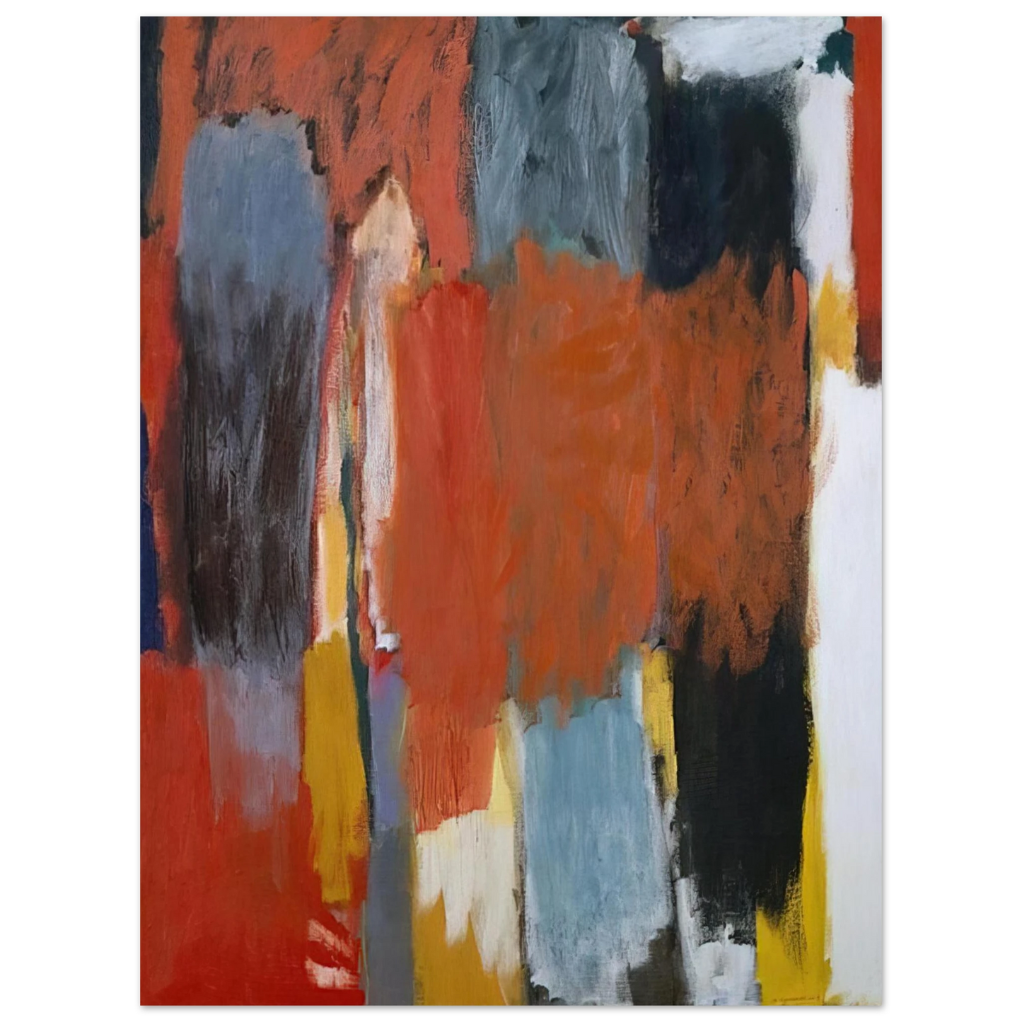 Giorgio Cavallon - Untitled - 1961  75x100 cm / 30x40inches Fine Art Poster