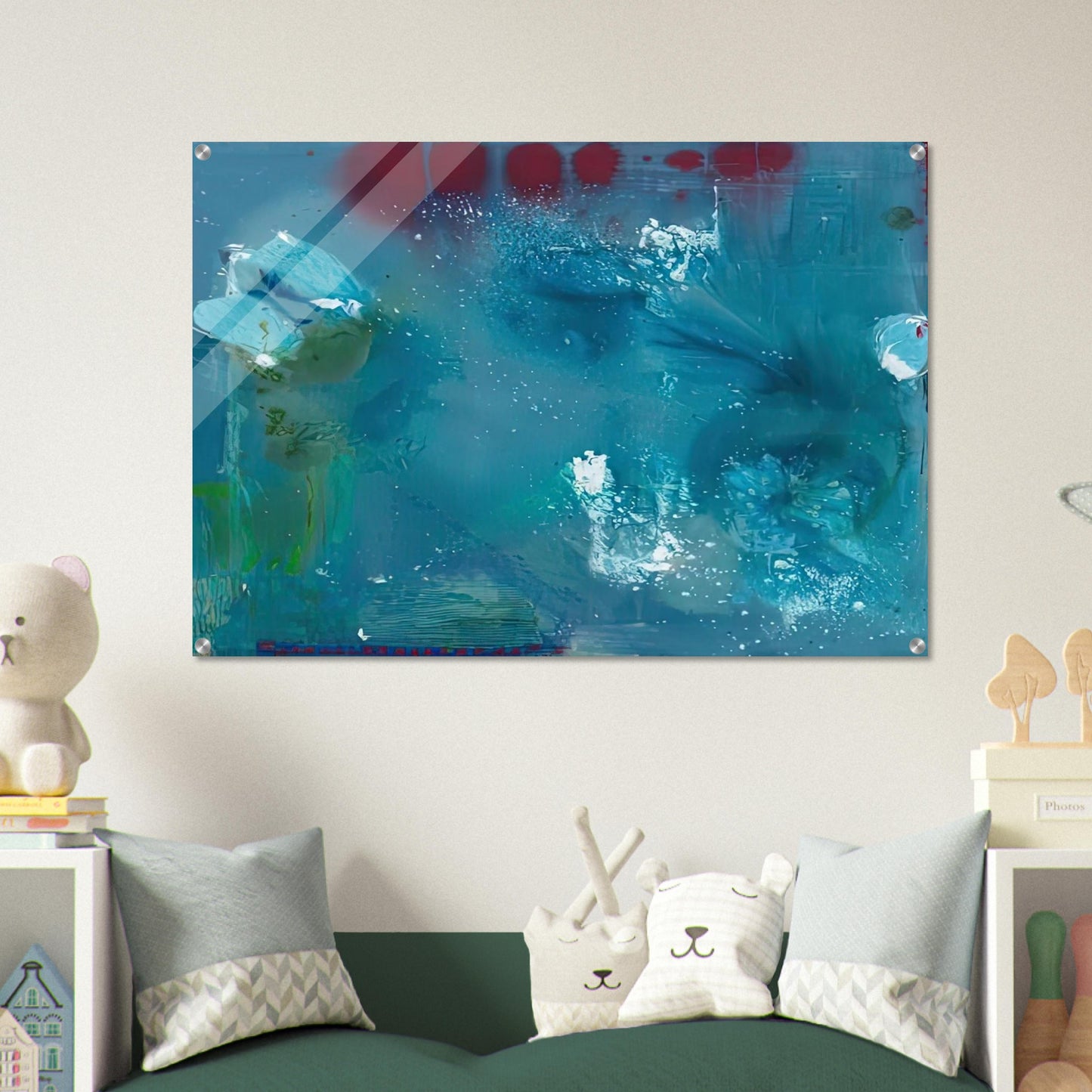 Stella Polaris, 1990- - Helen Frankenthaler Acrylic Print - 70x100 cm / 28x40″ inches