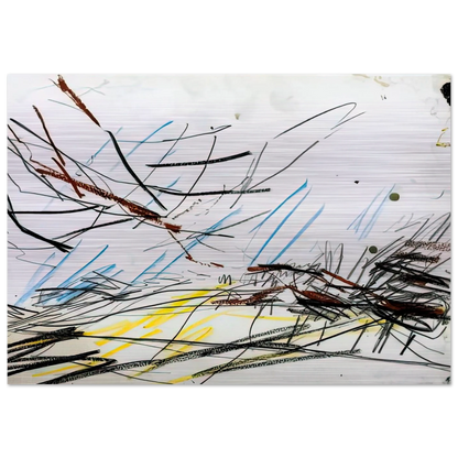 WORKING DRAWING FOR PRIMROSE HILL 1 - Frank Auerbach Brushed Aluminum Print - 70x100 cm / 28x40 inches | Frank Auerbach Aluminum Print | Frank Auerbach Prints