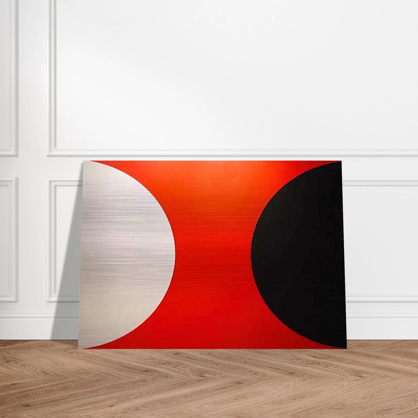Omega IX - 1961 - Alexander Liberman Brushed Aluminum Print - 70x100 cm / 28x40 inches | Alexander Liberman Aluminum Print | Alexander Liberman Prints