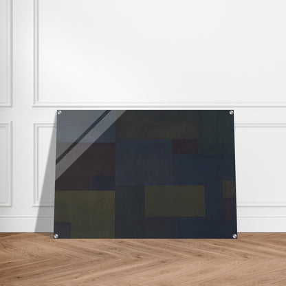 Number 17 - 1953 - Ad Reinhardt Acrylic Print - 70x100 cm / 28x40″ inches