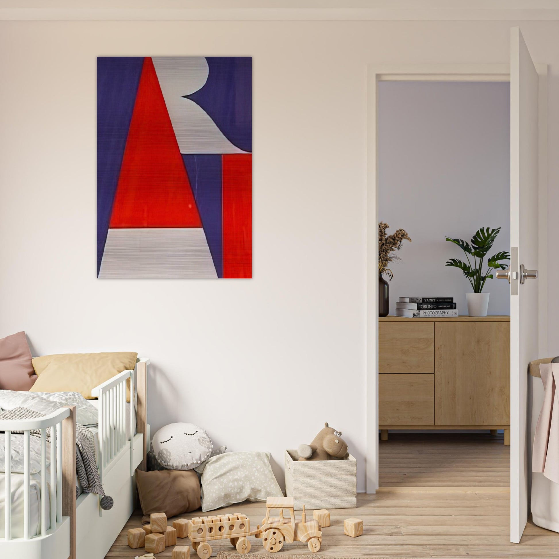 The American Art - Robert Indiana Brushed Aluminum Print - 70x100 cm / 28x40 inches | Robert Indiana Aluminum Print | Robert Indiana Prints