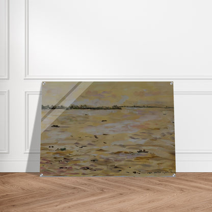 THE AMAZON RIVER IQUITOS PERU 1971 - Ivan Albright Acrylic Print - 70x100 cm / 28x40″ inches | Ivan Albright Wall Art | Ivan Albright Prints