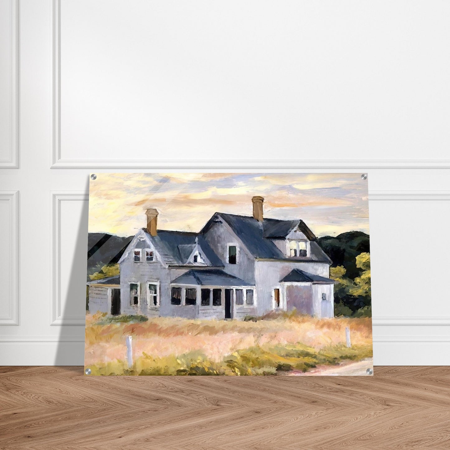 House by a Road - Edward Hopper Acrylic Print - 70x100 cm / 28x40″ inches