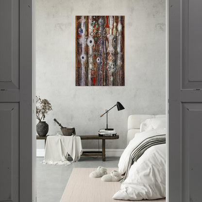 Illumination Gothic - Richard Pousette-Dart Brushed Aluminum Print - 70x100 cm / 28x40 inches | Richard Pousette-Dart Aluminum Print | Richard Pousette-Dart Prints