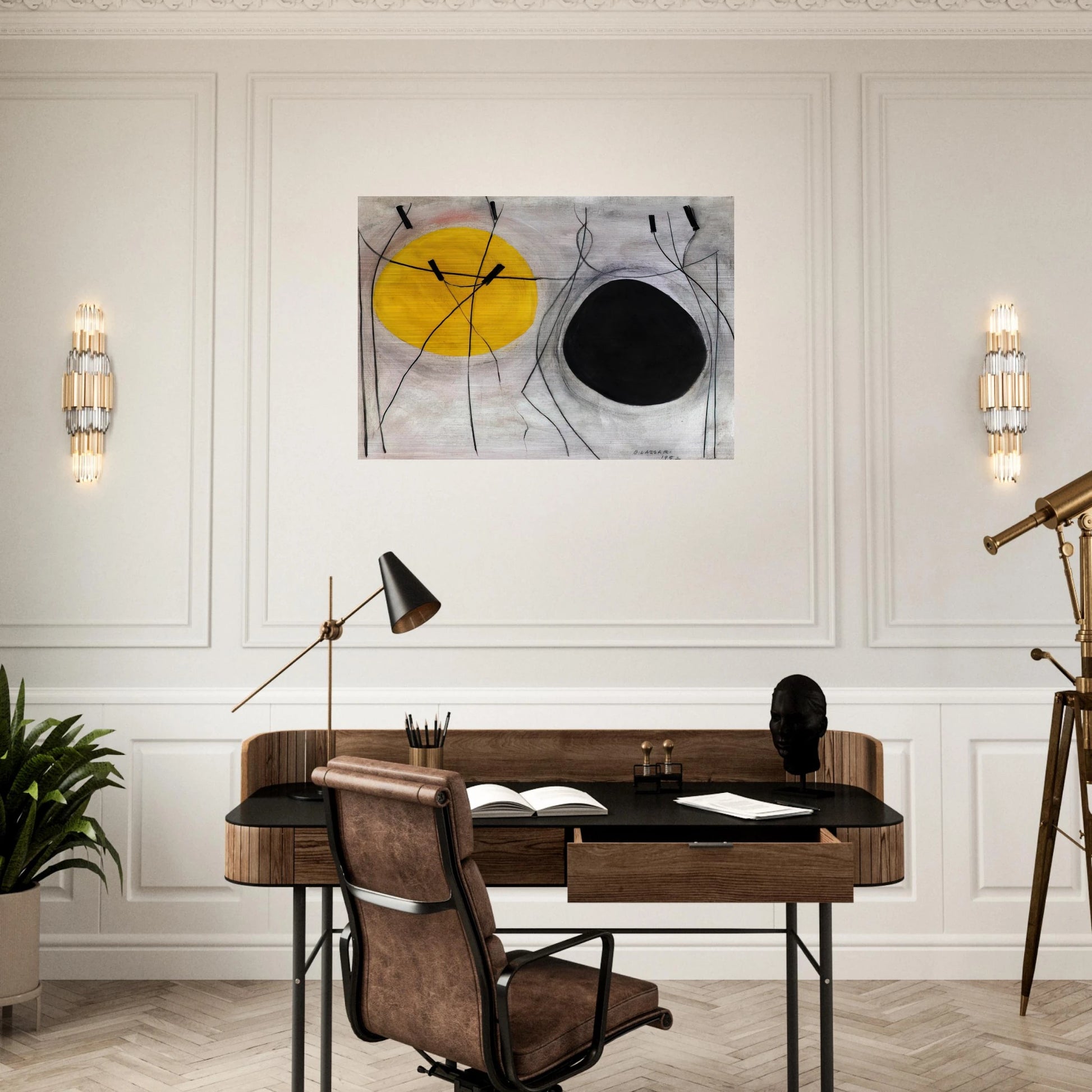Senza titolo - 1952 - Bice Lazzari Brushed Aluminum Print - 70x100 cm / 28x40 inches | Bice Lazzari Aluminum Print | Bice Lazzari Prints