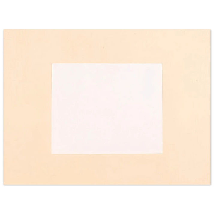 Robert Ryman - Untitled From Six Aquatints - 1975  75x100 cm / 30x40inches Fine Art Poster