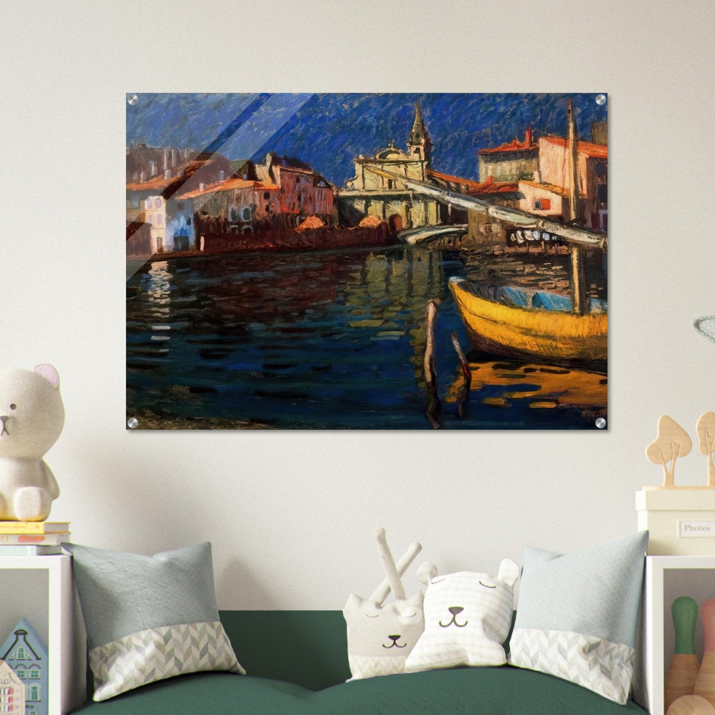 MARTIGUES - Raoul Dufy Acrylic Print - 70x100 cm / 28x40″ inches