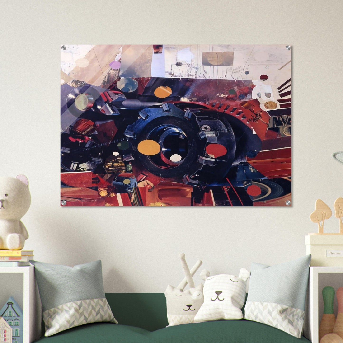 Power - 1967 - Gebre Kristos Desta Acrylic Print - 70x100 cm / 28x40″ inches | Gebre Kristos Desta Wall Art | Gebre Kristos Desta Prints
