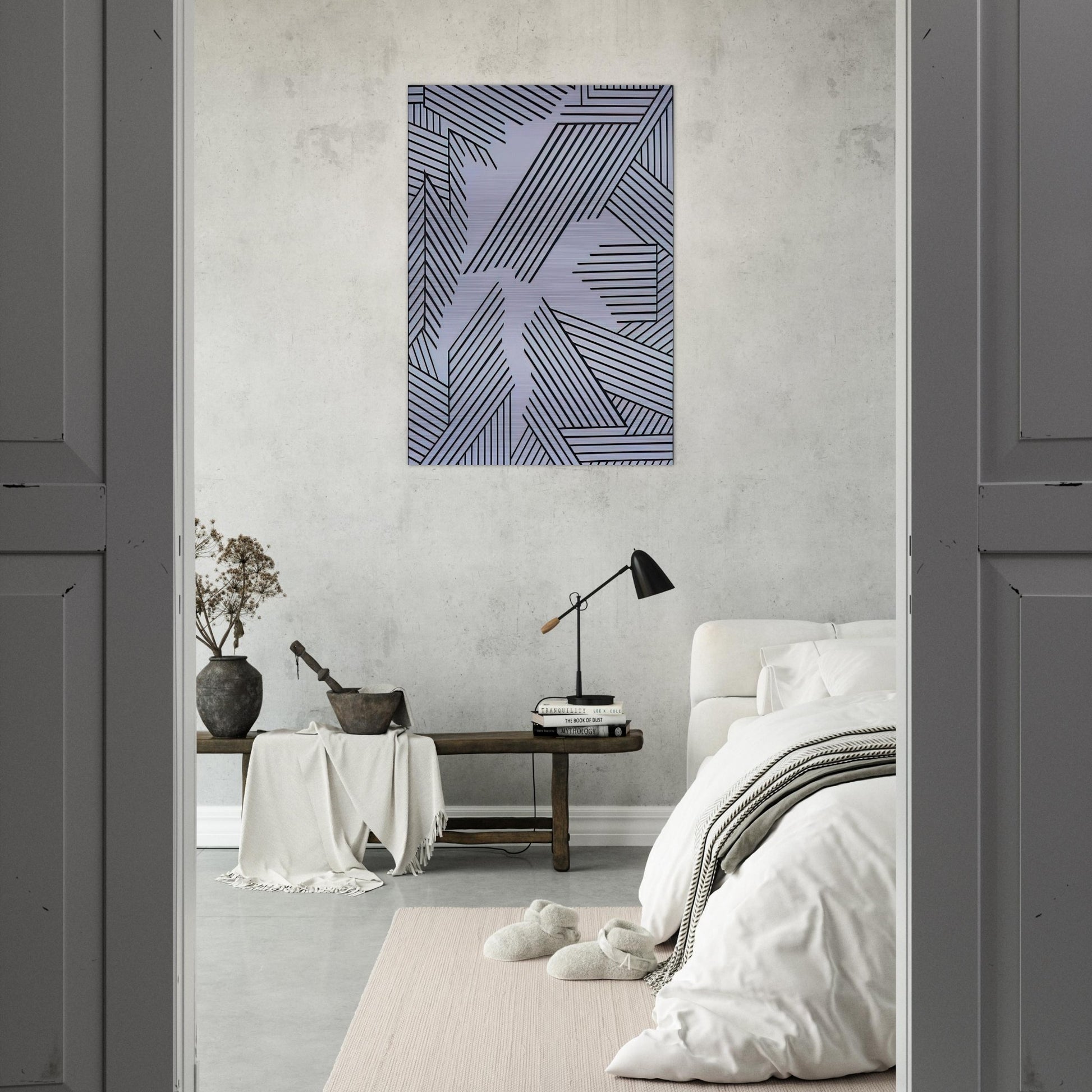 Untitled - 1998 - Nicholas Krushenick Brushed Aluminum Print - 70x100 cm / 28x40 inches | Nicholas Krushenick Aluminum Print | Nicholas Krushenick Prints