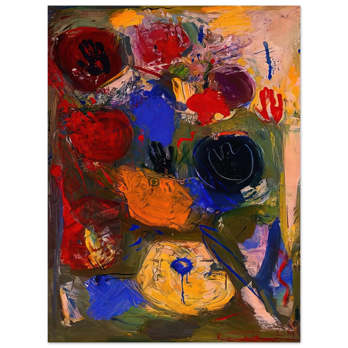Hans Hofmann - The Third Hand  75x100 cm / 30x40inches Fine Art Poster