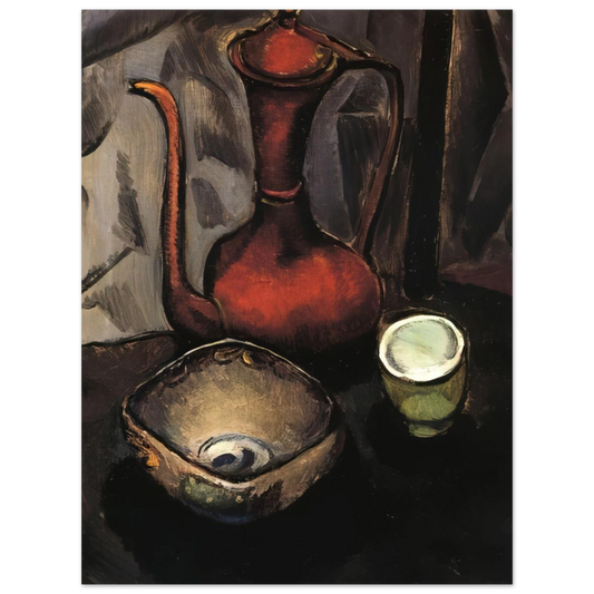 Man Ray - STILL LIFE WITH RED TEA KETTLE  75x100 cm / 30x40inches Fine Art Poster