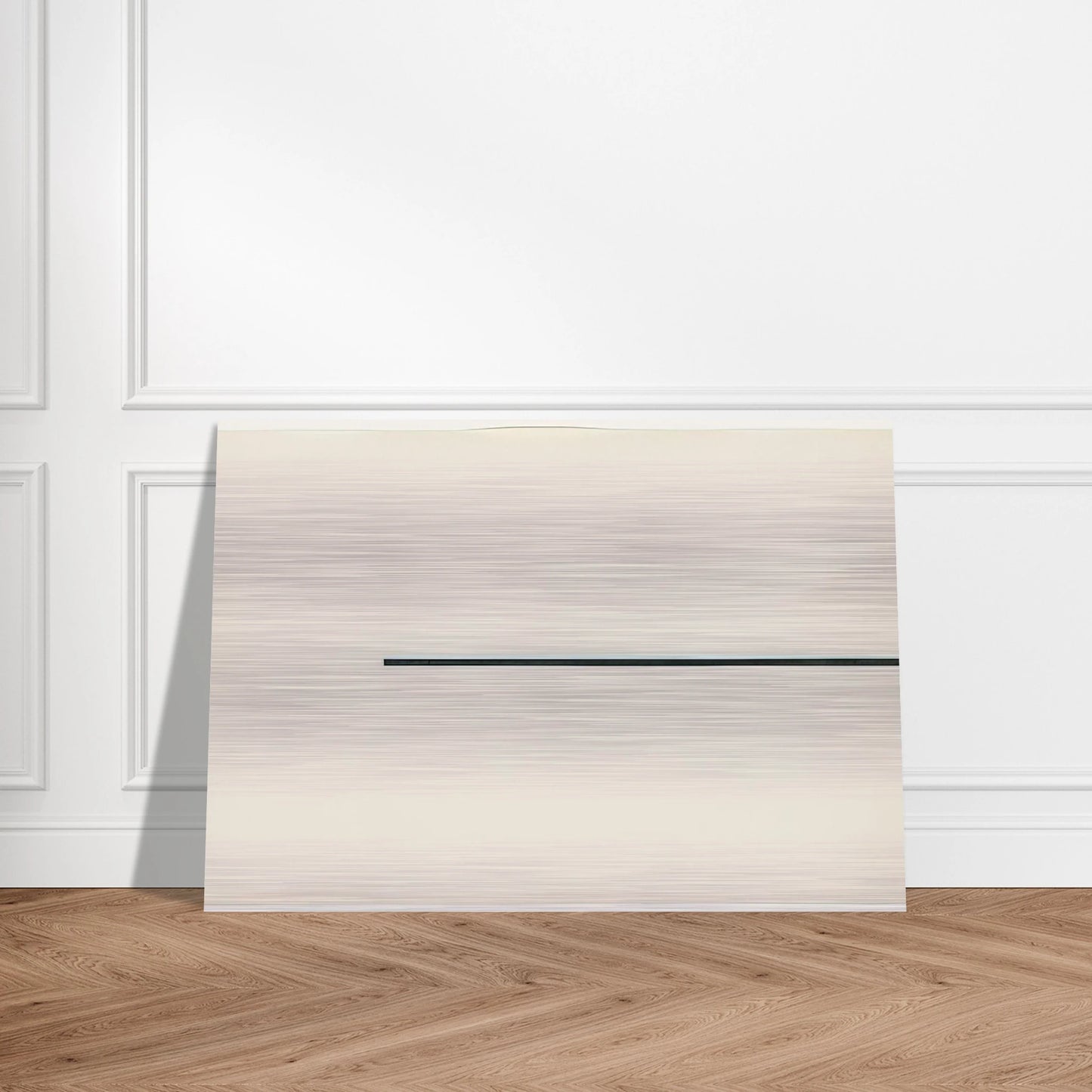 Horizontal Line - Ellsworth Kelly Brushed Aluminum Print - 70x100 cm / 28x40 inches | Ellsworth Kelly Aluminum Print | Ellsworth Kelly Prints