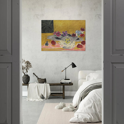 ANEMONES ET GRENADES 1946 - Henri Matisse Brushed Aluminum Print - 70x100 cm / 28x40 inches | Henri Matisse Aluminum Print | Henri Matisse Prints