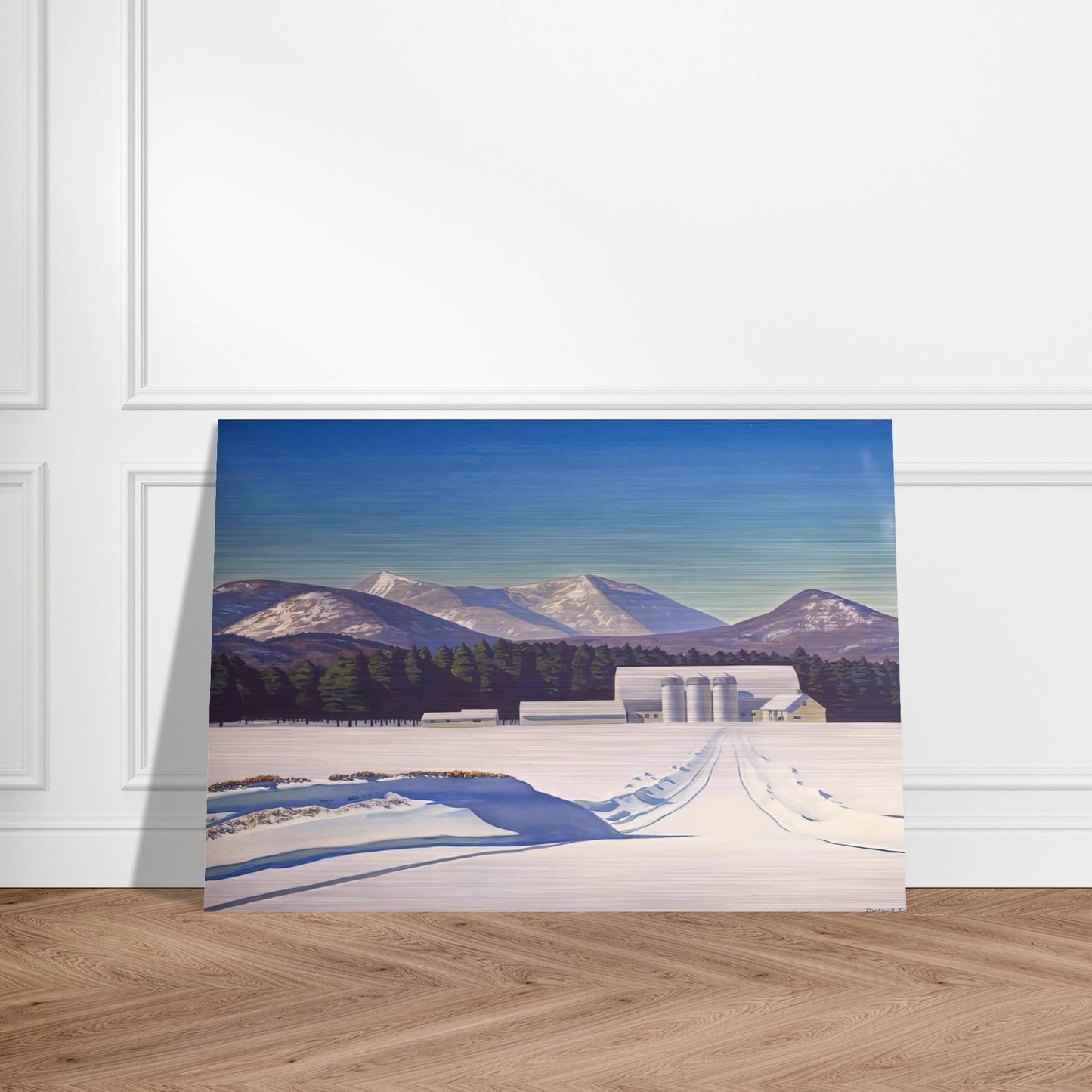 Road to Asgaard   Adirondack - Rockwell Kent Brushed Aluminum Print - 70x100 cm / 28x40 inches | Rockwell Kent Aluminum Print | Rockwell Kent Prints