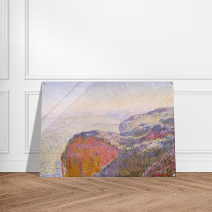 Cliff near Dieppe in the Morning - claude monet Acrylic Print - 70x100 cm / 28x40″ inches