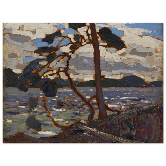 Tom Thomson - SKETCH FOR THE WEST WIND 1916  75x100 cm / 30x40inches Fine Art Poster