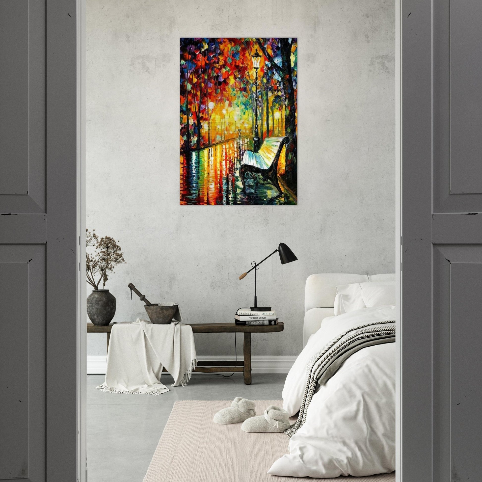 Leonid Afremov - Leonid Afremov Brushed Aluminum Print - 70x100 cm / 28x40 inches | Leonid Afremov Aluminum Print | Leonid Afremov Prints