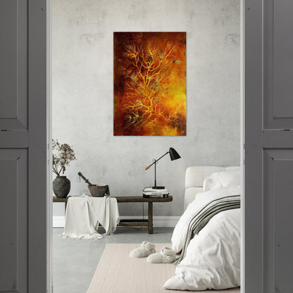 PLANT 1960 - Remedios Varo Brushed Aluminum Print - 70x100 cm / 28x40 inches | Remedios Varo Aluminum Print | Remedios Varo Prints