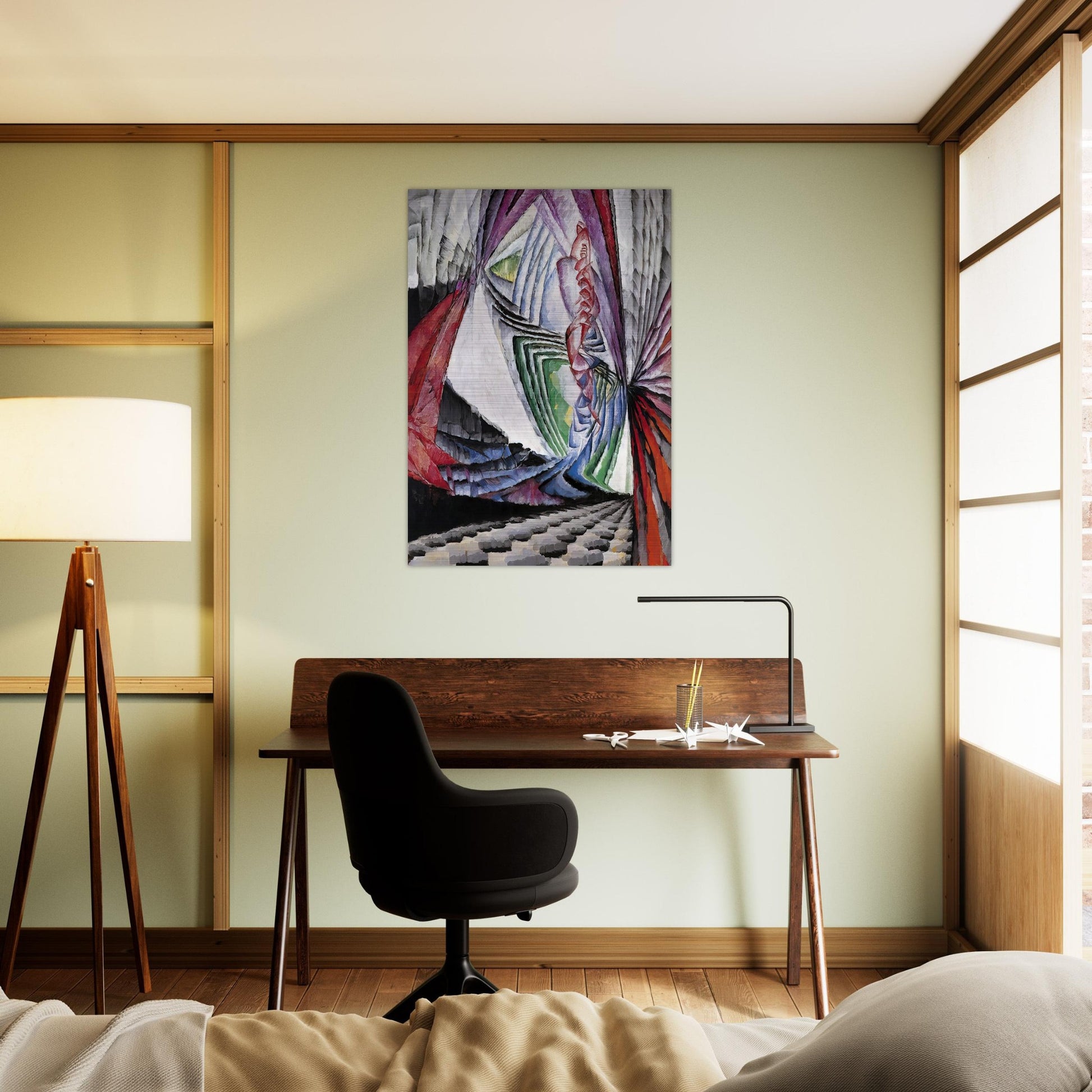 Positioning of Mobile Graphic Elements - Frantisek Kupka Brushed Aluminum Print - 70x100 cm / 28x40 inches | Frantisek Kupka Aluminum Print | Frantisek Kupka Prints