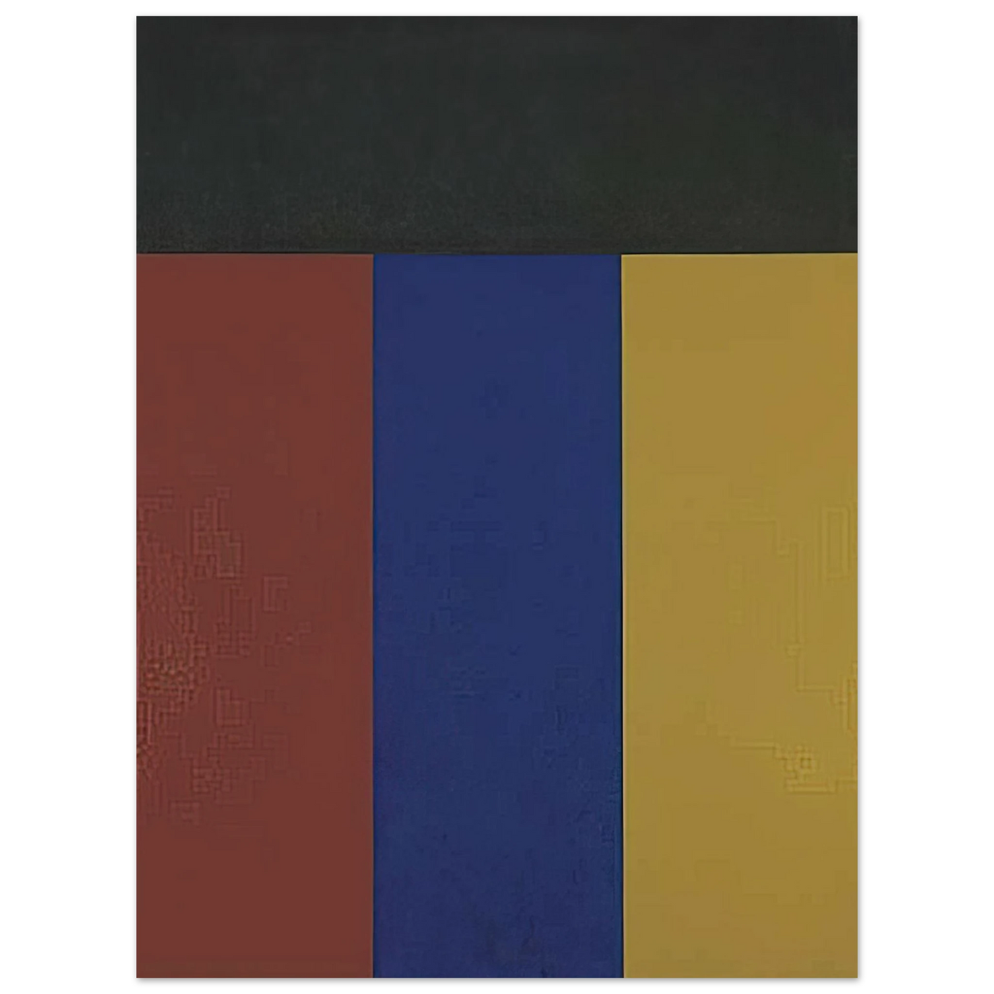 Brice Marden - Elements V - 1984  75x100 cm / 30x40inches Fine Art Poster