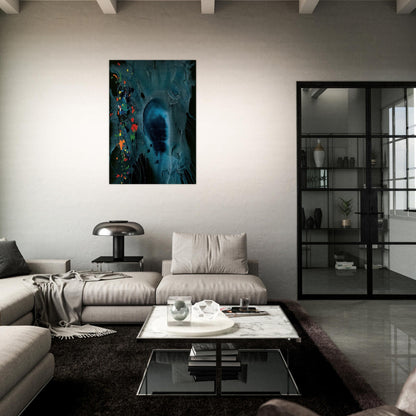 Love and Grief 5.4.006 - 2006 - John Hoyland Brushed Aluminum Print - 70x100 cm / 28x40 inches | John Hoyland Aluminum Print | John Hoyland Prints