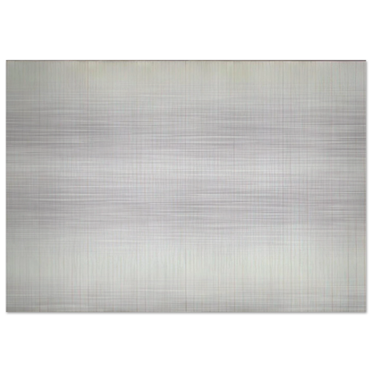 The Islands - Agnes Martin Brushed Aluminum Print - 70x100 cm / 28x40 inches | Agnes Martin Aluminum Print | Agnes Martin Prints