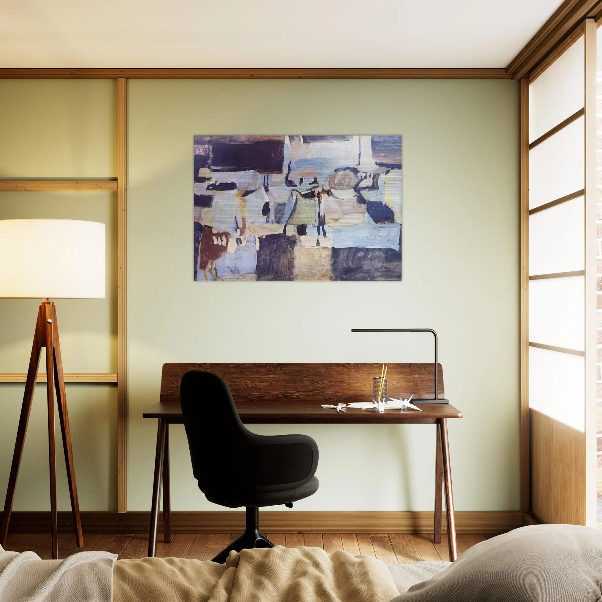 Pintura - 1958 - Menez Brushed Aluminum Print - 70x100 cm / 28x40 inches | Menez Aluminum Print | Menez Prints