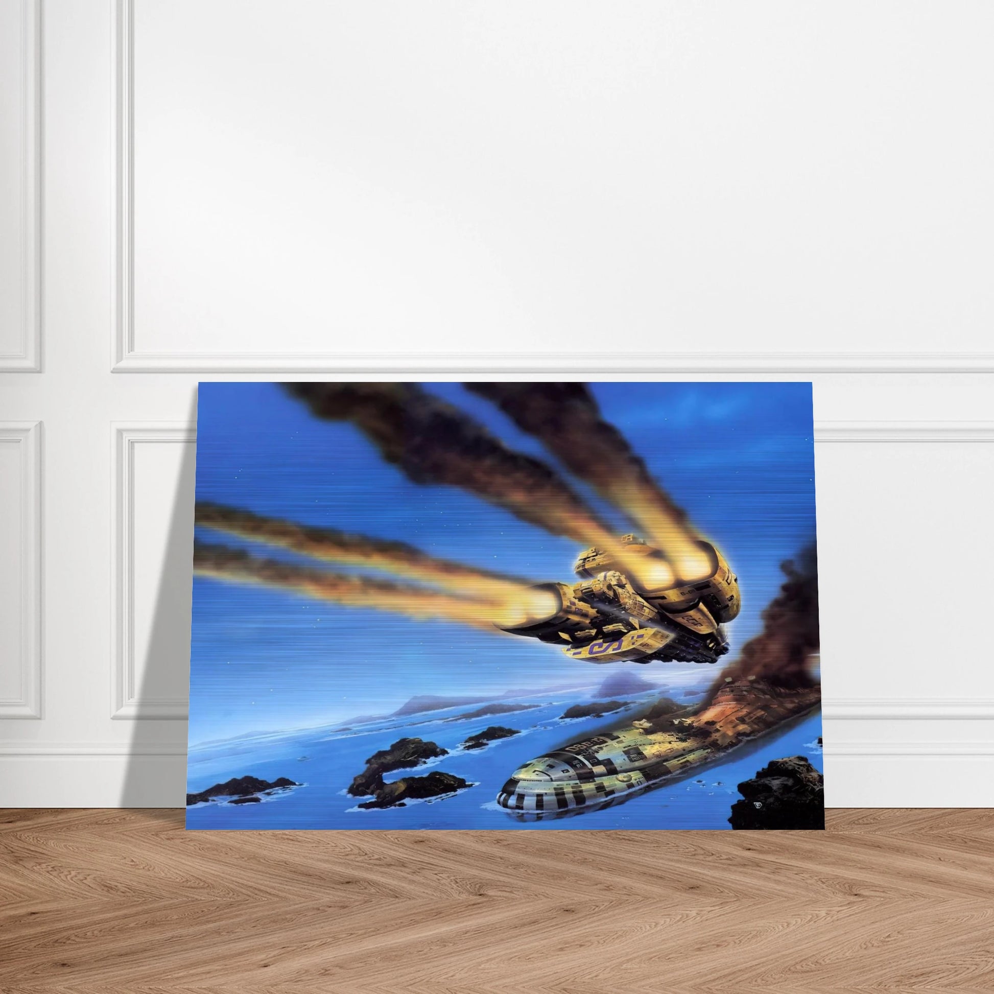 Chris Foss - Chris Foss Brushed Aluminum Print - 70x100 cm / 28x40 inches | Chris Foss Aluminum Print | Chris Foss Prints