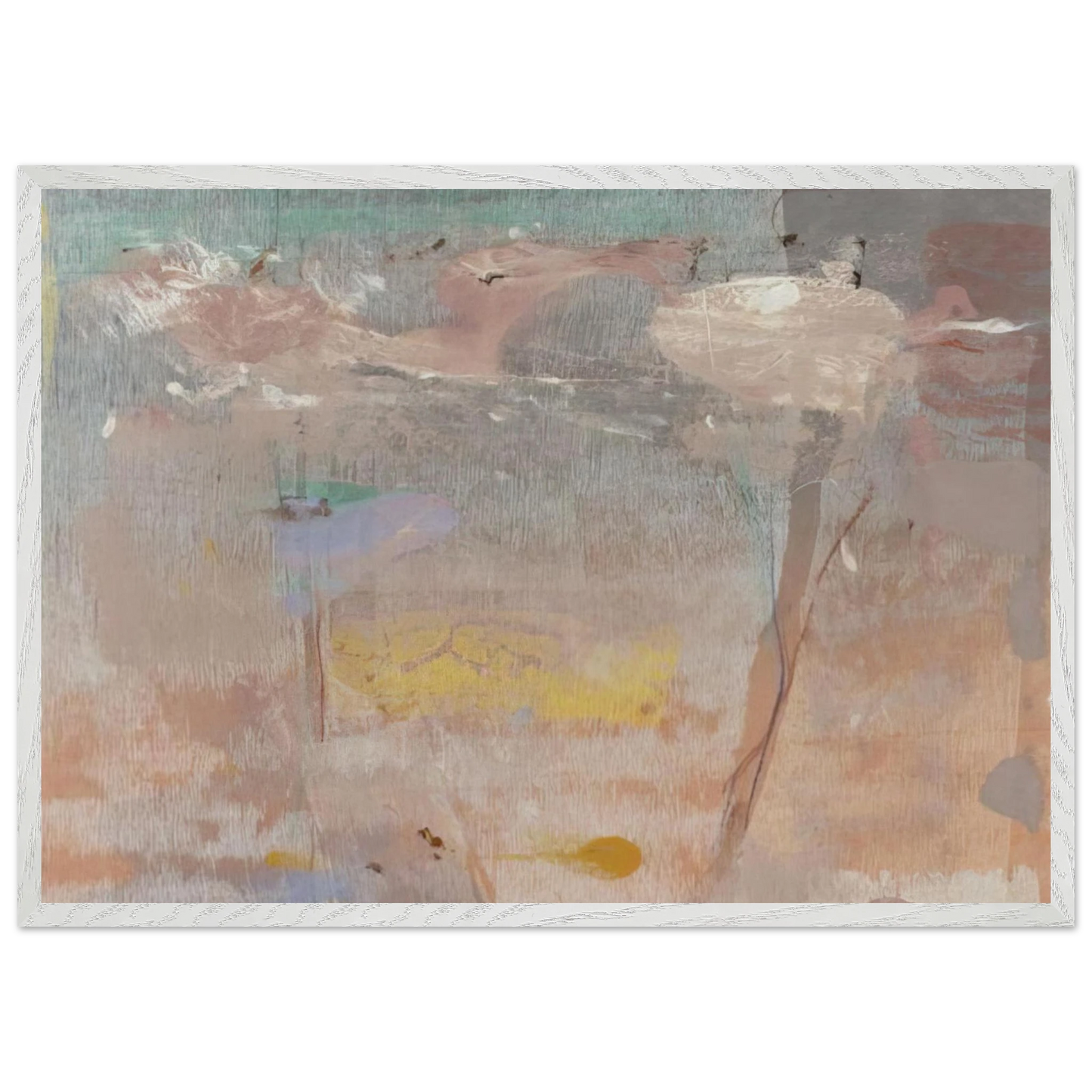 Helen Frankenthaler - Monotype I - 1981 Wall art - A1 (59.4 x 84.1  cm) - Fine Art Poster-canvas - -