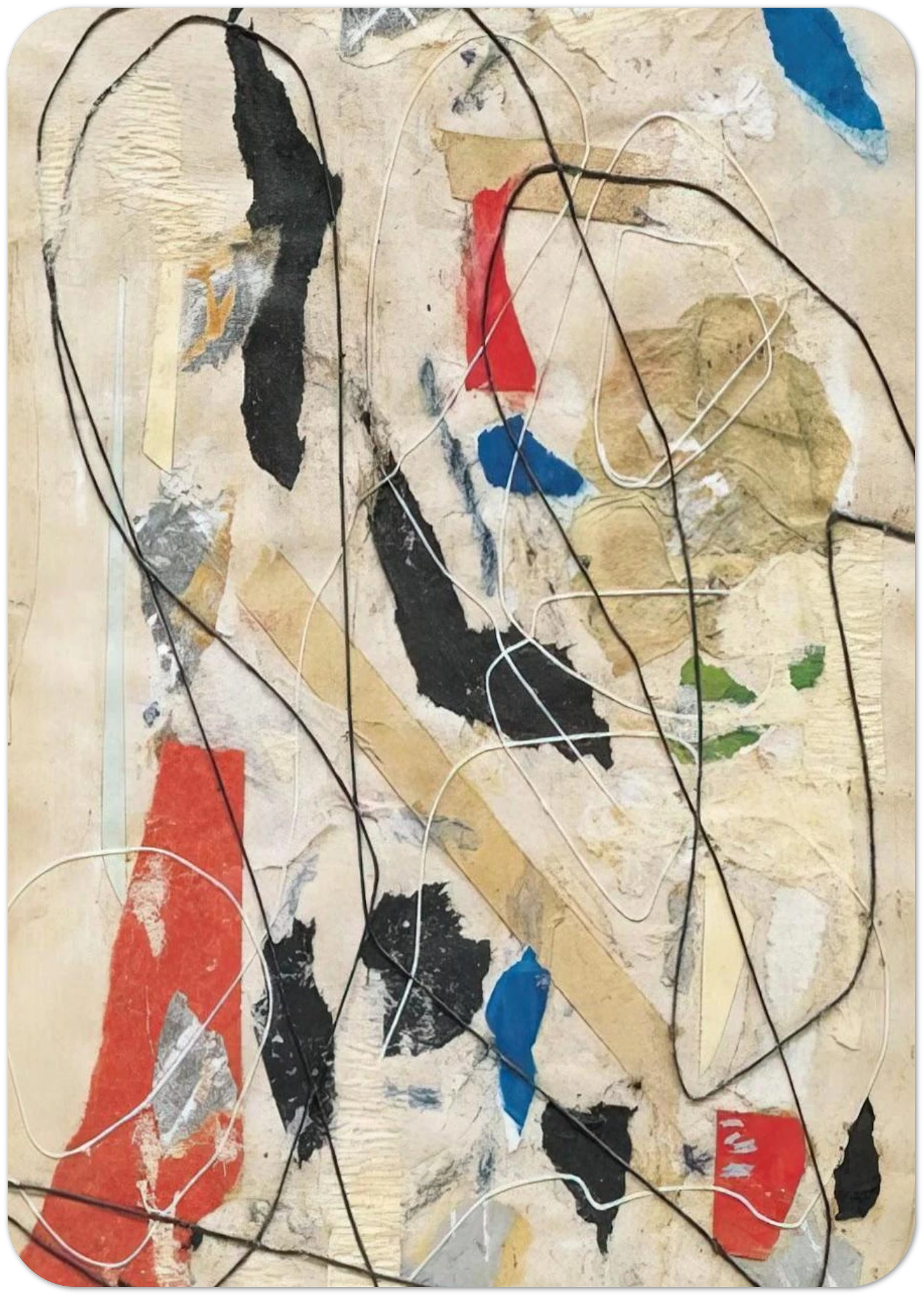 Number 236 - Abstract Expressionism By Anne Ryan Pack of 10 Post Cards | Anne Ryan Post Cards | A6 (10.5 x 14.8 cm) - 4.1 x 5.8 inches
