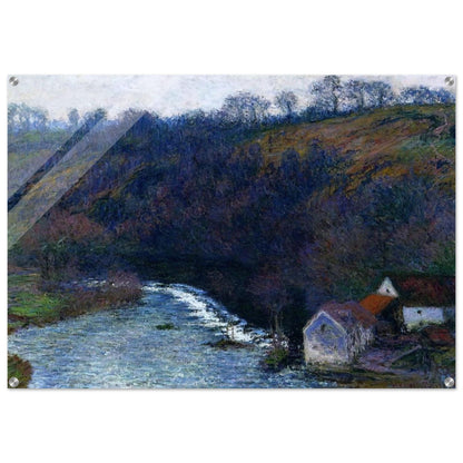 The Mill at Vervy - claude monet Acrylic Print - 70x100 cm / 28x40″ inches | claude monet Wall Art | claude monet Prints
