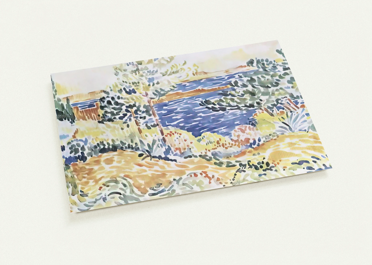 Lavender By Henri-Edmond Cross Pack of 10 Post Cards | Henri-Edmond Cross Post Cards | A6 (10.5 x 14.8 cm) - 4.1 x 5.8 inches