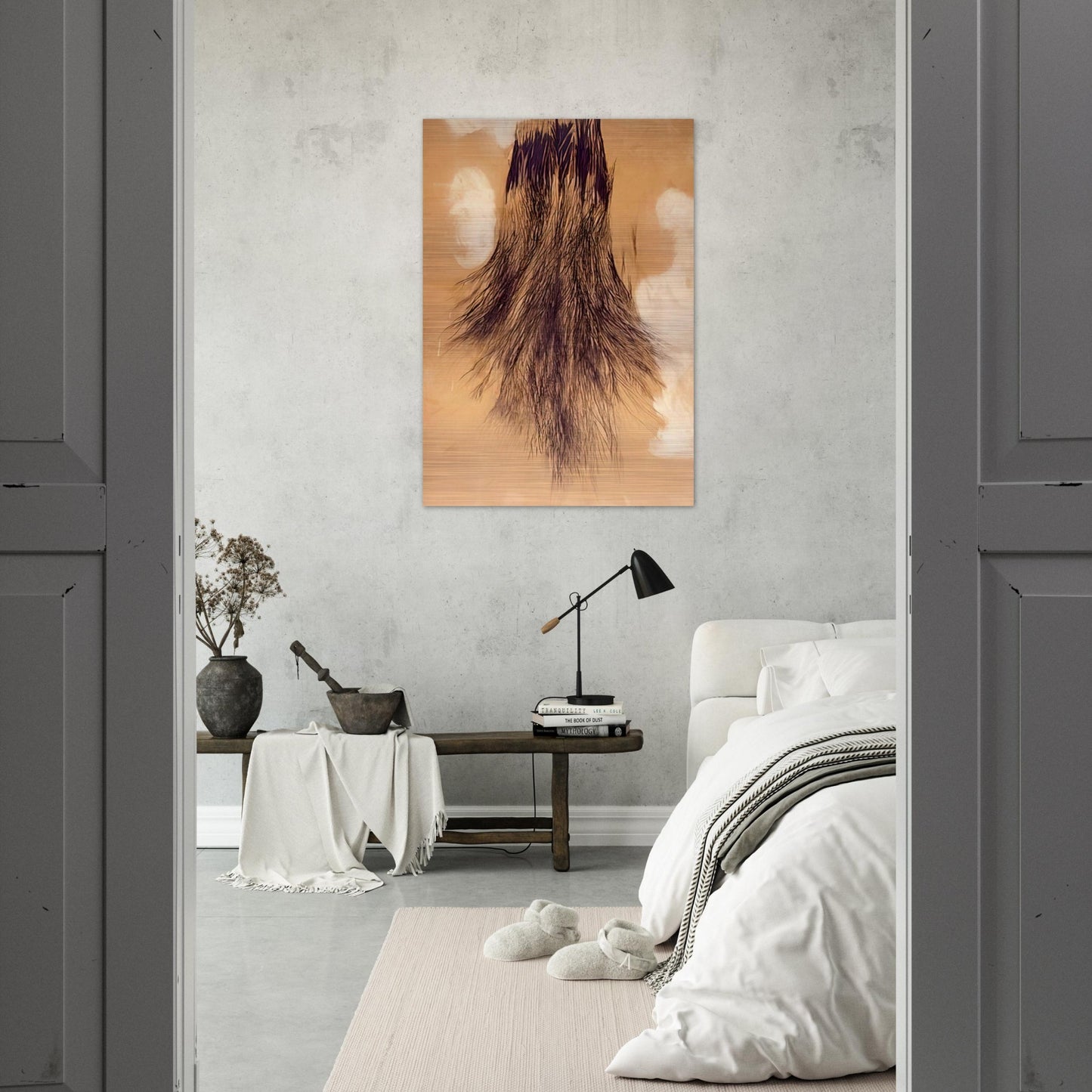 Jay DeFeo/BIG/Persephone - Jay DeFeo Brushed Aluminum Print - 70x100 cm / 28x40 inches | Jay DeFeo Aluminum Print | Jay DeFeo Prints
