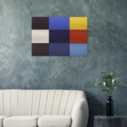 M‚diterann‚e - Ellsworth Kelly Brushed Aluminum Print - 70x100 cm / 28x40 inches | Ellsworth Kelly Aluminum Print | Ellsworth Kelly Prints
