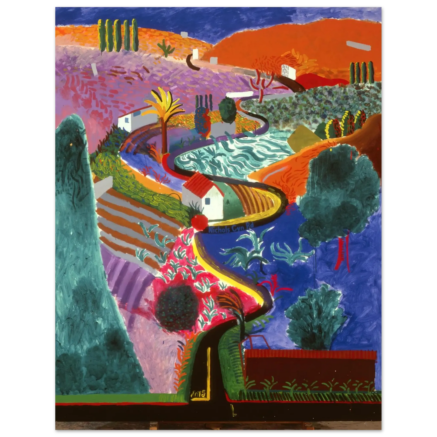 David Hockney - David Hockney Wall art - A2 (42 x 59.4  cm) - Fine Art Poster - -