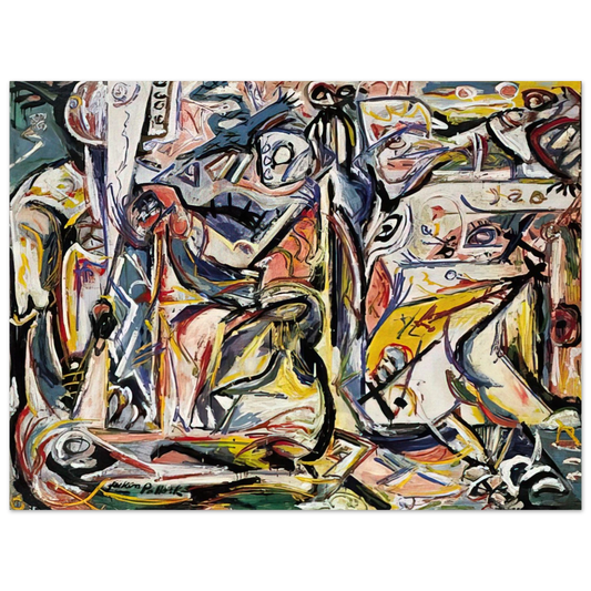 Jackson Pollock - CIRCUMCISION JANUARY 1946 1  75x100 cm / 30x40inches Fine Art Poster